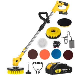 Cordless Rotating Floor Cleaner