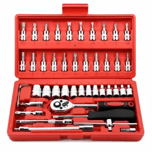 Complete Socket Wrench Tool Kit