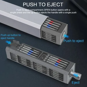 Precision Screwdriver Set with Magnetic Bits